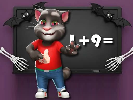 Halloween Tom Math Challenge