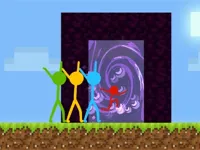 Stickman Parkour Skyland image