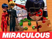 Miraculous Ladybug &amp; Cat Noir Jigsaw Puzzle image