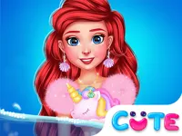 Princess Turned Into Mermaid image