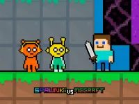 image bg Sprunki vs MCCraft